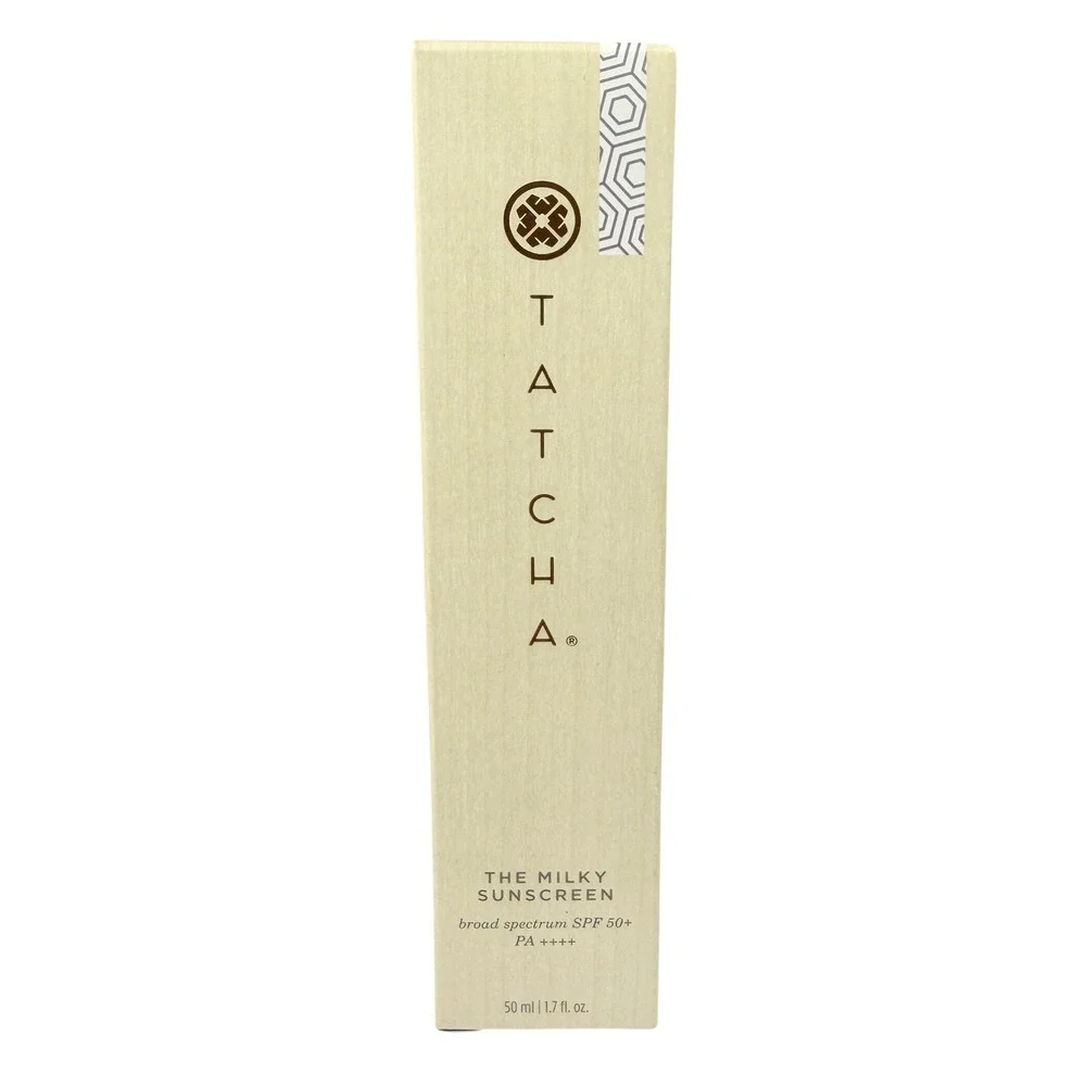 Tatcha The Milky Sunscreen Broad Spectrum SPF 50+ PA++++ 1.7 fl oz 50ml New